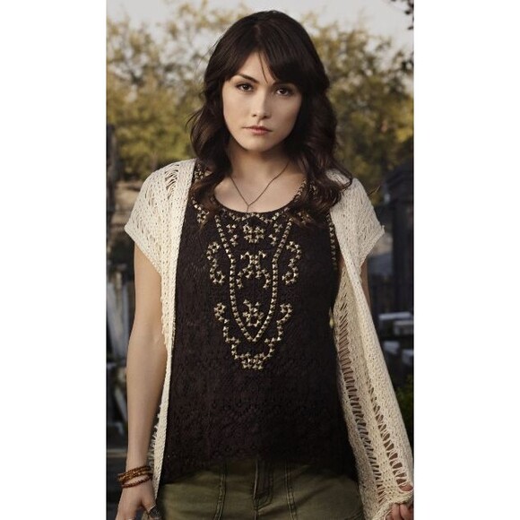 Ecote Urban Outfitters Women's Black Tank Top Cami Crochet Lace Studded Boho XS - Picture 2 of 9